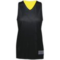 thumbnail image 1 of ASI 163.421.L Jersey 2.0 Réversible en Maille Tricotée pour Femmes, Noir et Or - Grand, 1 of 1