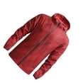 thumbnail image 1 of relayinert Wide Application Sports Jacket All Outdoor Activities Windproof Motorcycle Coat Jacket With Hood Red 3XL, 1 of 6