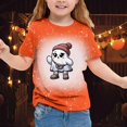 thumbnail image 2 of GDREDA Vêtements Fille Enfants Mignon Imprimé Col Rond Manches Courtes T-Shirt Décontracté Haut T-Shirt Fille Rouge Melon D\'eau,12-13 Ans, 2 of 4