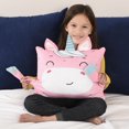 thumbnail image 3 of Oreiller decoratif en Plush Planet licorne, 3 of 6
