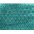 thumbnail image 4 of oneOone Georgette Viscose Fabric Leaves Block Print Fabric By The Yard 42 Inch Wide, 4 of 4
