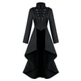thumbnail image 2 of CEHVOM Blouse à Manches Longues Décontractée de Mode pour Femmes, Style Rétro Littéraire, à Coutures, Couleur Unie, Longueur, Liquidation, 2 of 5