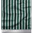 thumbnail image 1 of Soimoi Poly Georgette Fabric Stripe Block Printed Craft Fabric by The Yard 42 Inch Wide, 1 of 3