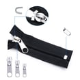 thumbnail image 1 of Electronicheart 84pcs/Bag Zipper Repair Kit Zip Slider Rescue Universal Zippers Clothes Bag Tent Fix Plier Sewing Tool, 1 of 8