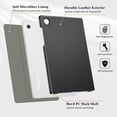 thumbnail image 3 of Tasnim Folio Case for Samsung Galaxy Tab S10 Lite/ S10 FE/ S9 FE 5G 10.9 Inch/Tab S9 11 Inch Case With Screen Protector Multi-Angle Viewing Protective Cover - Rose Gold, 3 of 5