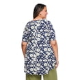 thumbnail image 3 of Lane Bryant Women'S Plus Boat-Neck T-Shirt, 3 of 6