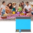 thumbnail image 1 of Beach Blanket Outdoor Picnic Blanket Large Sand Water Proof Beach Mat, 1 of 5