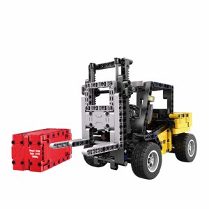 CaDA 388 Pieces Forklift Building Block Set, Construction Toy Set
