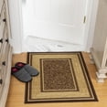 thumbnail image 3 of Ottomanson Ottohome Collection Non-Slip Rubberback Bordered Design Indoor Area Runner Rug/Entryway Mat, 3 of 7
