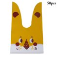 thumbnail image 1 of Coofit 50PCS Candy Bag Rabbit Ears Design Treat Bag Party Favor Bag for Cookies Candy, 1 of 10