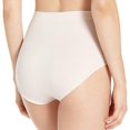 thumbnail image 3 of Bali Womens One Smooth U All Around Smoothing Brief, 7, Blushing Pink Pointelle, 3 of 3