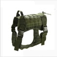 thumbnail image 3 of New Police K9 Tactical Training Dog Harness Military Adjustable Molle Nylon Vest, 3 of 5