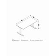 thumbnail image 2 of Bestar 30" X 60" Electric Height Adjustable Table, 2 of 3