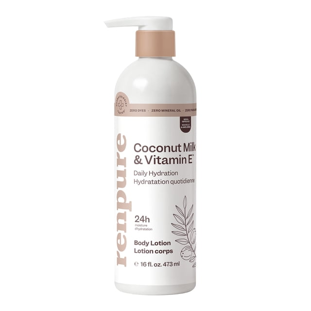Renpure Coconut Milk & Vitamin E Lotion pour le corps