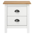 thumbnail image 2 of vidaXL Table de Chevet Table d'Appoint Salon Bureau Bois Massif Pin, 2 of 5