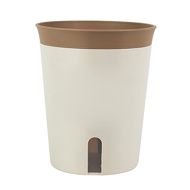 Flower Pot Self Watering Flowerpot Lazy Flowers Container Light And Sturdy For All House Plants Plastic Planter