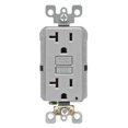 thumbnail image 3 of Leviton GFNT2-KGY 20 A 125 V Prise GFCI Gris, 3 of 3