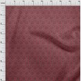 thumbnail image 3 of oneOone Georgette Viscose Fabric Leaves & Floral Block Printed Craft Fabric BTY 42 Inch Wide, 3 of 5