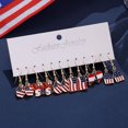 thumbnail image 4 of Fourth Of July Pendant Earrings, 4 of 4