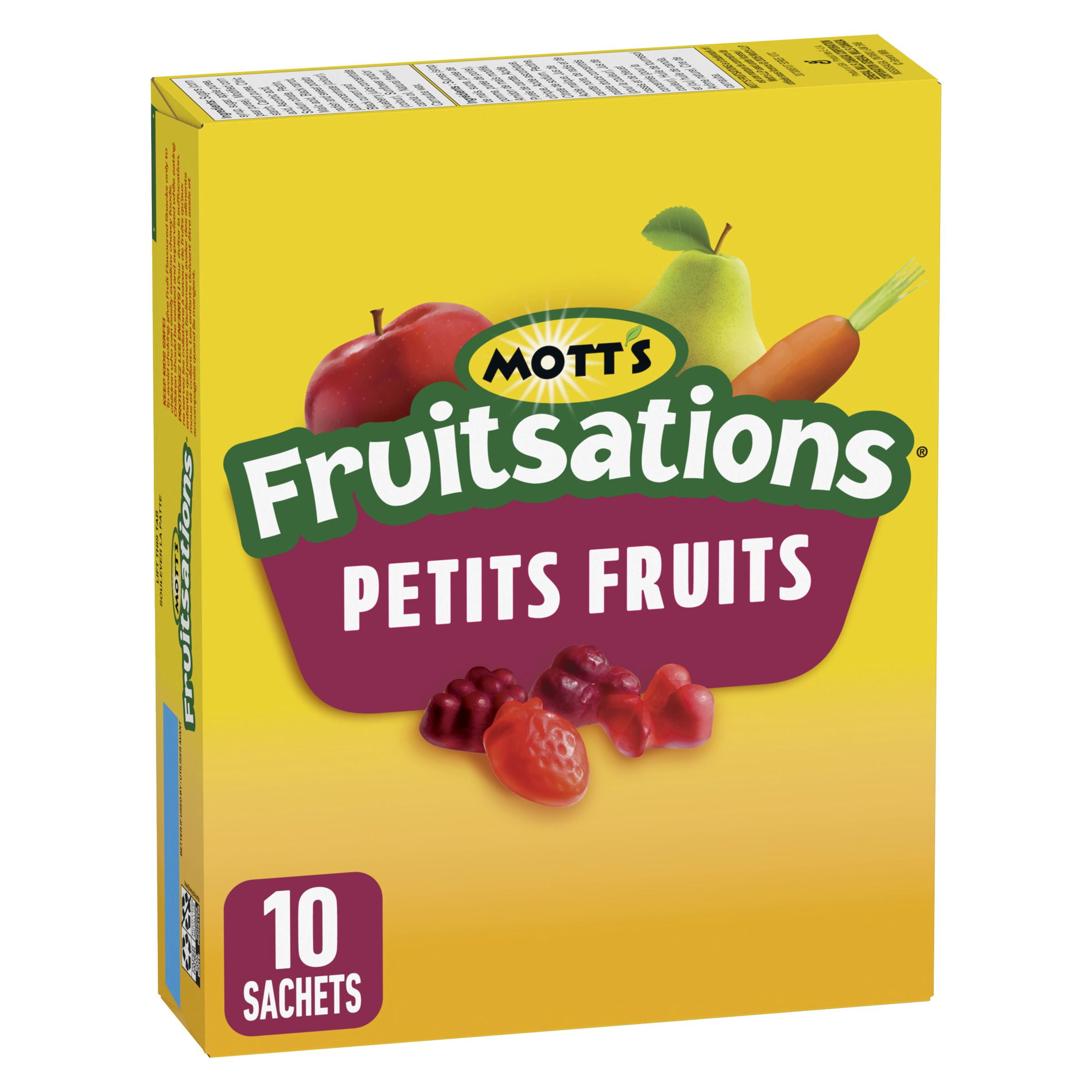 MOTTS FRUITSATIONS PLUS VEGGIE FRT FLVRD SNCKS BERRY