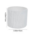 thumbnail image 3 of Faux Tree Bark Flower Pot Plastic Planter Pot Indoor Outdoor Plant Container For Succulents Herbs Cactus Available In 4 Colors, 3 of 6