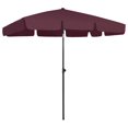 thumbnail image 1 of vidaXL Parasol Extérieur Hauteur Réglable Inclinable pour Jardin, 1 of 6
