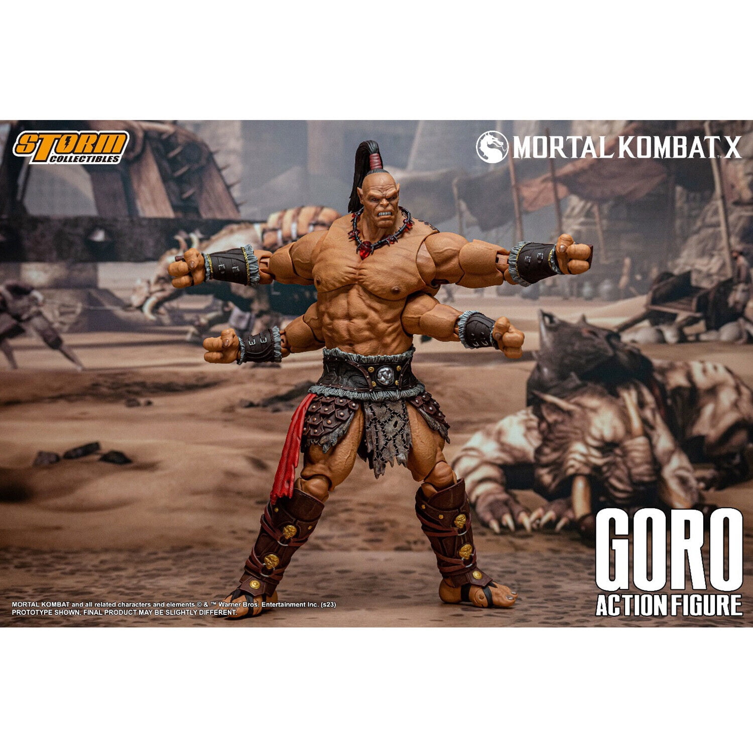 Storm Toys DCMK18 1/12 Mortal Kombat GORO Collectible Action Figure