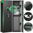 thumbnail image 1 of Kavey Coffre pour Pistolet Long 5-6, Coffre Numérique pour Pistolet à Accès Rapide, Armoire de Rangement pour Pistolets avec Armoire Intérieure, Coffre pour Pistolet avec Clavier Rétroéclairé, Fonction Sourdine et Lumière DEL, 1 of 6
