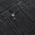 thumbnail image 4 of KIDSCOOL SPACE Baby Little Girls Skirt,Ripped Soft Strechy Denim Girls Summer Overalls Dress,Deep Blue,3-4 Years, 4 of 7