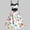 White, variant on Pisexur Short Sleeve Round-Neck Dress Fashion Women Casual Sleeveless Vintage Dinosaur Cami High Waist Dress Women Dress