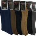 thumbnail image 1 of 6 Pairs Mens Dress Socks Multi Color Casual Work Size 10-13 Crew, 1 of 1