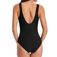 thumbnail image 4 of High Waist Bikini Swimsuit for Women Womens One-Piece Swimsuit with Micro Elastic Suspender and Open Back Bikini Swimsuit High Waist Swimsuit for Women High Cut Swimsuits for Women, 4 of 5