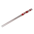 thumbnail image 2 of JMYHOAM Kitchen Gadgets Stainless Steel Chopsticks Reusable Multicolor Lightweight 304 Metal Chopsticks Dishwasher Safe - 1 Pairs Home and Kitchen, 2 of 6