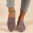 thumbnail image 1 of Babysbule Chaussures pour Femmes Liquidation Chaussures de Mode pour Femme Décontractées Confortables Bout Rond Talons Bas Chaussures Couleur Unie, 1 of 6