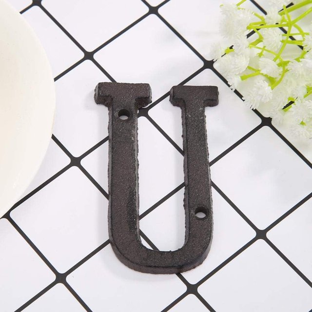 mmirethe Metal House Number Plaque Easy To Install And Reliable And Durable Wide Range Of Uses House Sign R 1Set