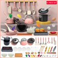 thumbnail image 1 of Life Like Kitchen Cooking Set: Fruit Chopping Stir Frying With Induction Cooker Create A Dedicated Pretend Play Toy For Kids On A Fun Culinary, 1 of 4