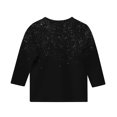 thumbnail image 4 of Posijego Garçons Filles T-Shirt à Manches 3/4 Imprimé Col Rond T-Shirts d'Été Hauts Décontractés pour Enfants, 4 of 4