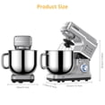 thumbnail image 4 of QinaQin 7.5 Quart Stand Mixer, 660W Tilt-Head Electric Kitchen Mixer with 10 Speeds and Splash Guard, 4 of 8