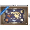 thumbnail image 2 of Avatar: The Last Airbender - Map Wall Poster, 22.375" x 34" Framed, 2 of 4