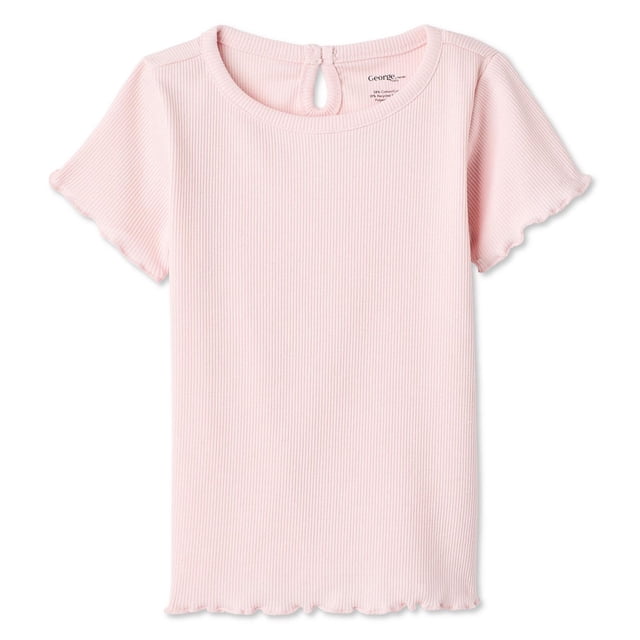 T-shirt côtelé George pour bébés filles
