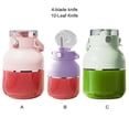 thumbnail image 4 of Youkk Compact Blender Mixer Powerful And Easy To Juice Extractor Juice Blender Portable Electric Blender purple 4-blade knife, 4 of 6