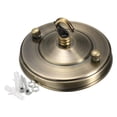thumbnail image 2 of Milaget Ceiling Rose Hook Plate Ceiling Lamp Bases Living Room Chandelier Part Lamp Base bronze, 2 of 7