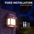thumbnail image 3 of Rbaofujie Outdoor Lights Single Light Source Wall Light Solar Rechargeable Wiring- Body Sensor Floodlight Garden Light Solar Lights Outdoor Waterproof, 3 of 7