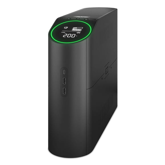 APC Gaming 1500VA UPS Battery Backup - Black