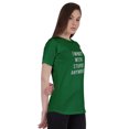 thumbnail image 1 of Inkmeso Haut Citation pour Femmes « Je Ne Suis Plus avec le Stupide » T-Shirt à Imprimé Graphique, 1 of 7