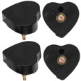 thumbnail image 4 of Shisuyan PVC Heel Tips Replacement 2 Pairs For Women High Heels Shoe Repair, 4 of 8