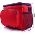 thumbnail image 4 of YOPTOP Grand Sac à Lunch Isolé 10 L Réutilisable Étanche Boîte à Lunch pour Adultes Hommes Femmes Sac à Lunch, Rouge, 4 of 5