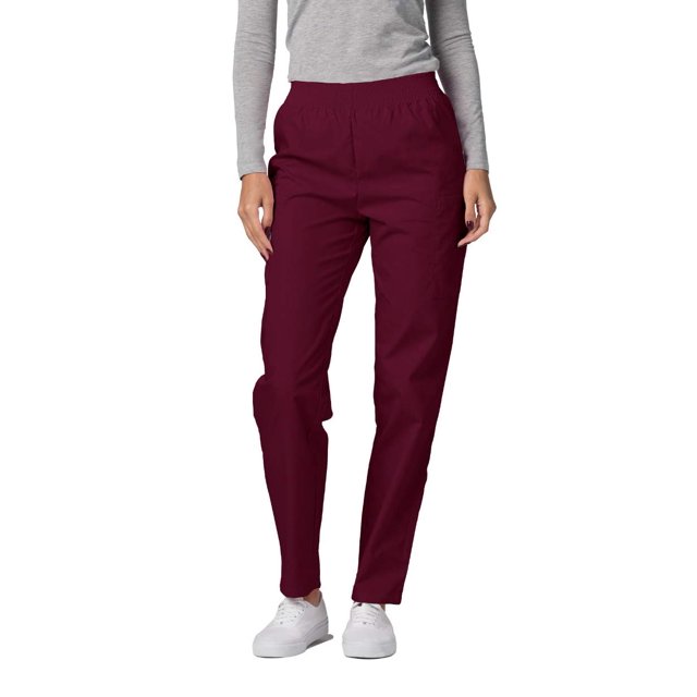 Adar Universal Women's Scrub Set - Warm-Up Scrub Jacket and Elastic Pull-On Pants