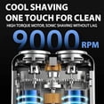 thumbnail image 4 of Meigline Mini Shaver, Meigline Shaver Mini Electric Razor, Minis Electric Explosive Shavers, Beard Shavers Minis and Portable Suitcase Design, Ipx7 Waterproof, for Men Home Travel (1PC*Orange), 4 of 7