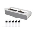 thumbnail image 1 of Gkeoshab Seasoning Box Spicecaddy Organizer Rack Organizer Under Cabinet Self Adhesive Slides In And Out Seasoning Organizer Pull Down Hidden Rack For Drawer With 6 Bottles Home & Garden, 1 of 9